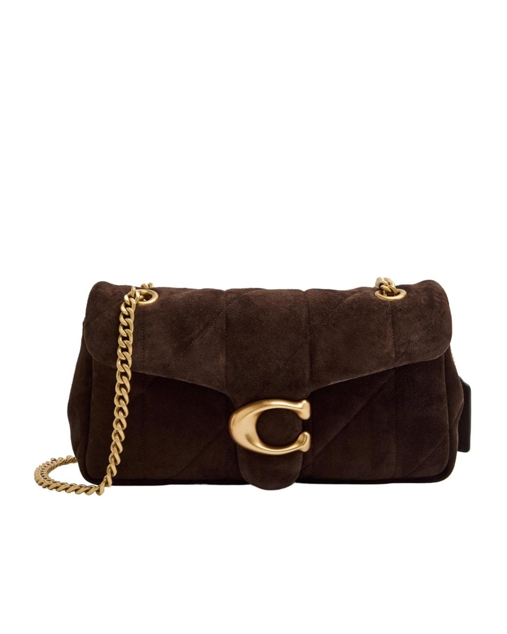 COACH Brown Simple Single-Shoulder Bag