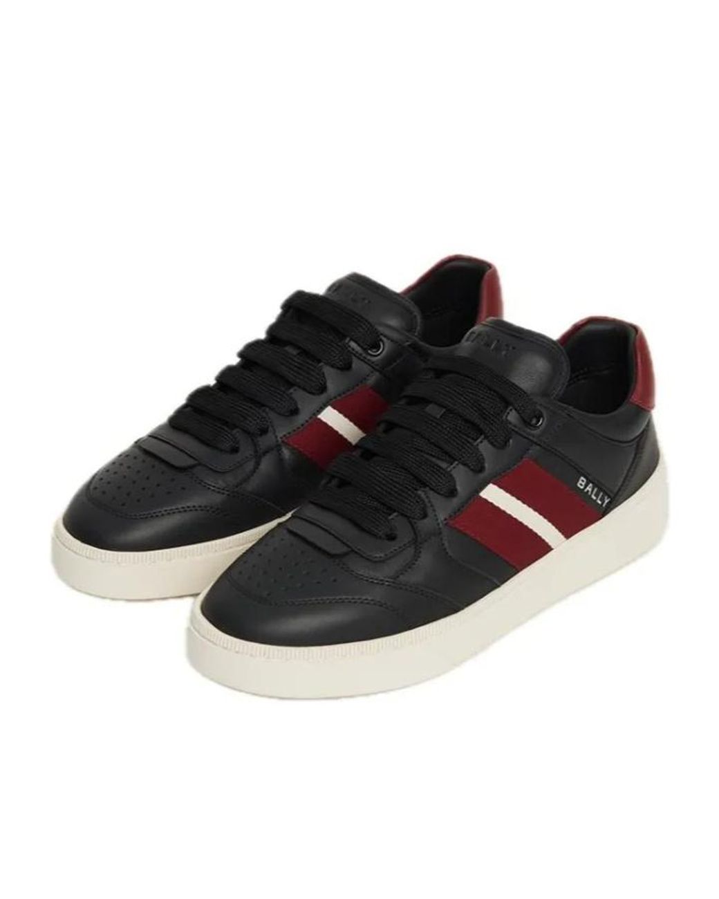 Bally Black Laced Sneakers for men