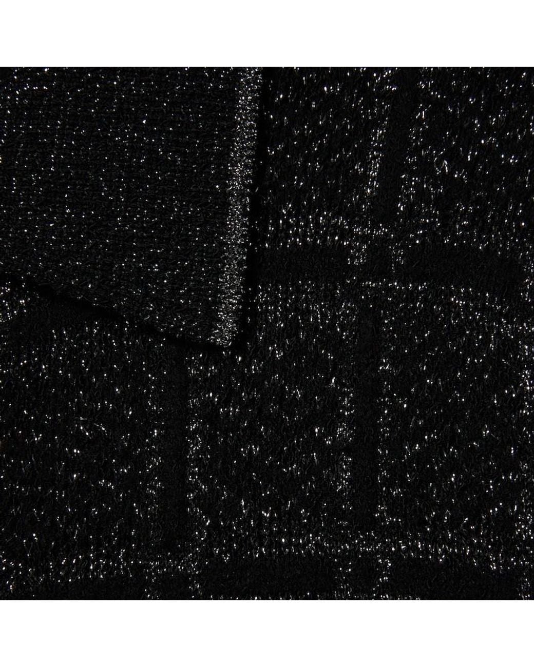Gucci Black And Thread Dress