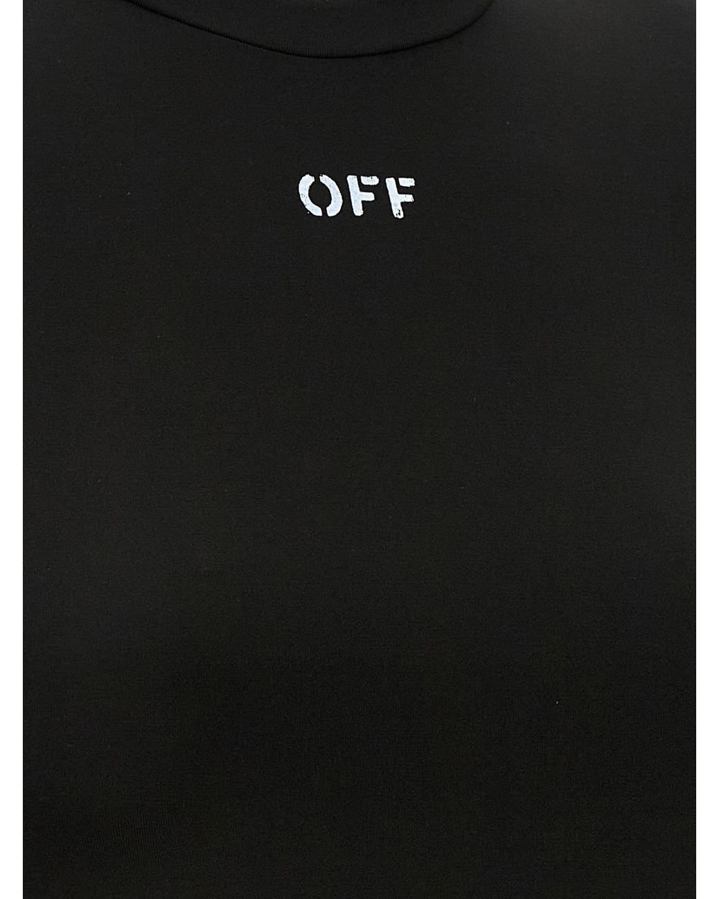 Off-White c/o Virgil Abloh Black Off Stamp Crewneck Jumper