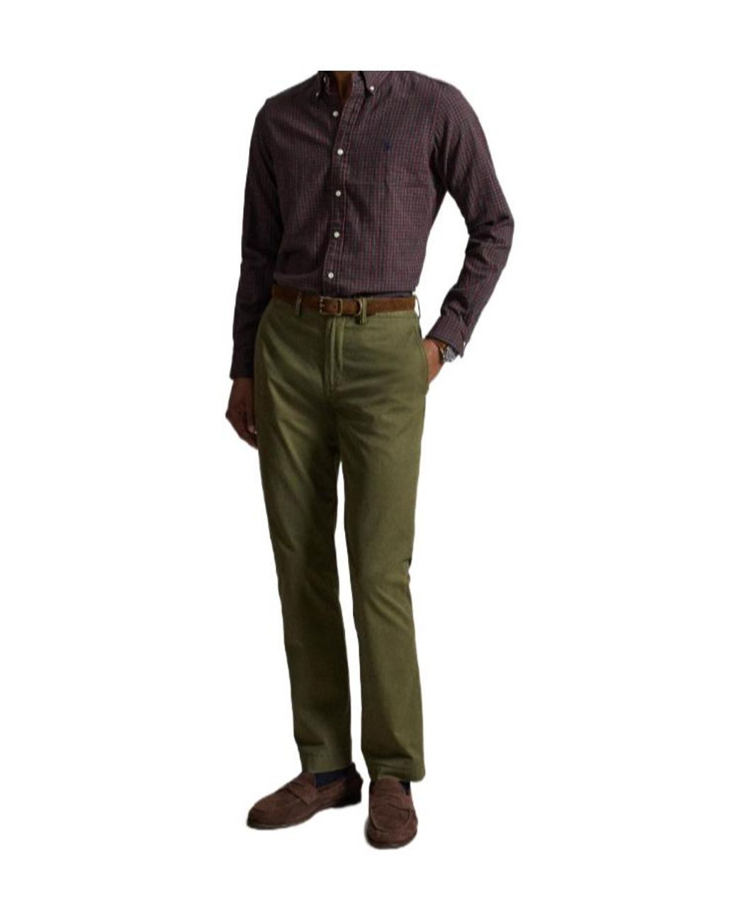Polo Ralph Lauren Purple Checked Button-Down Shirt for men