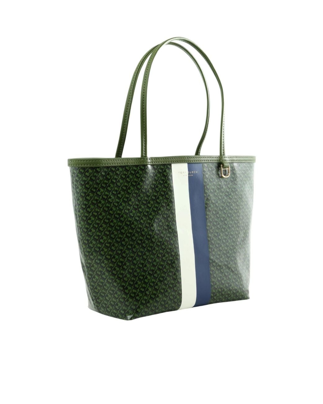 Tory Burch Green Mini Tote Bags