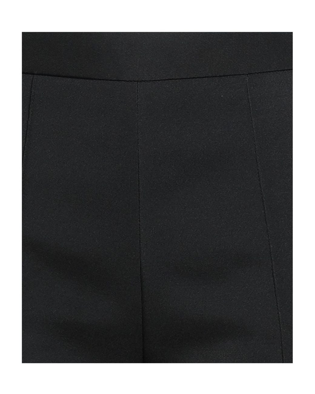 Marni Black Solid Color Flared Pants
