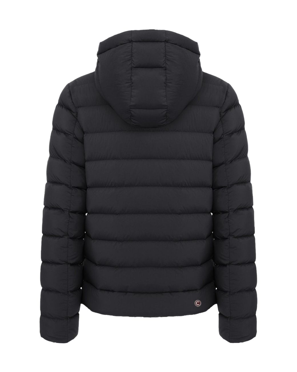 Colmar Black Quilted Hooded Jacket for men