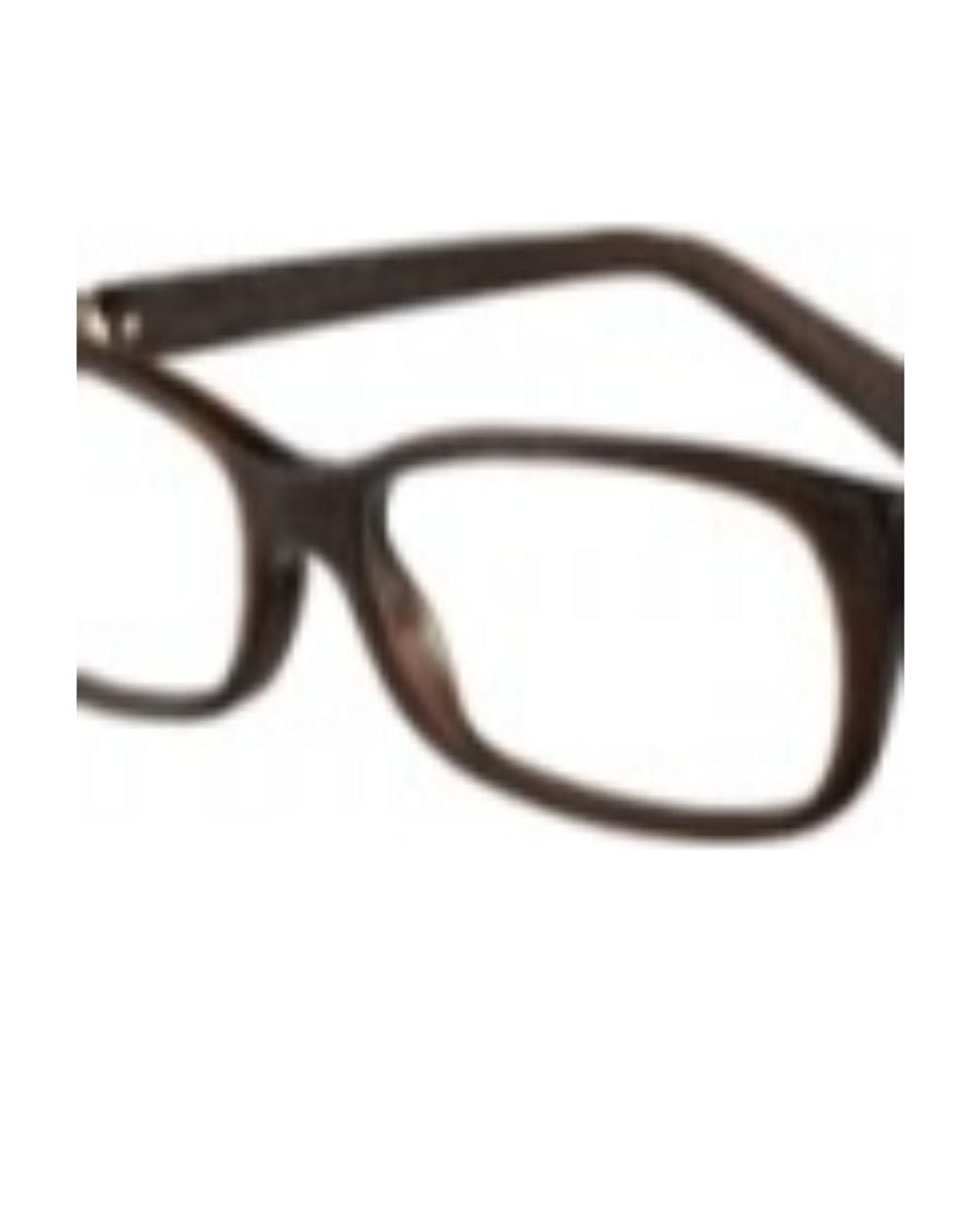 Cartier Brown Square Frame Optical Glasses