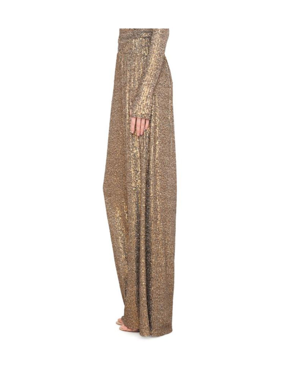 Norma Kamali Brown Boyfriend Elephant Trousers