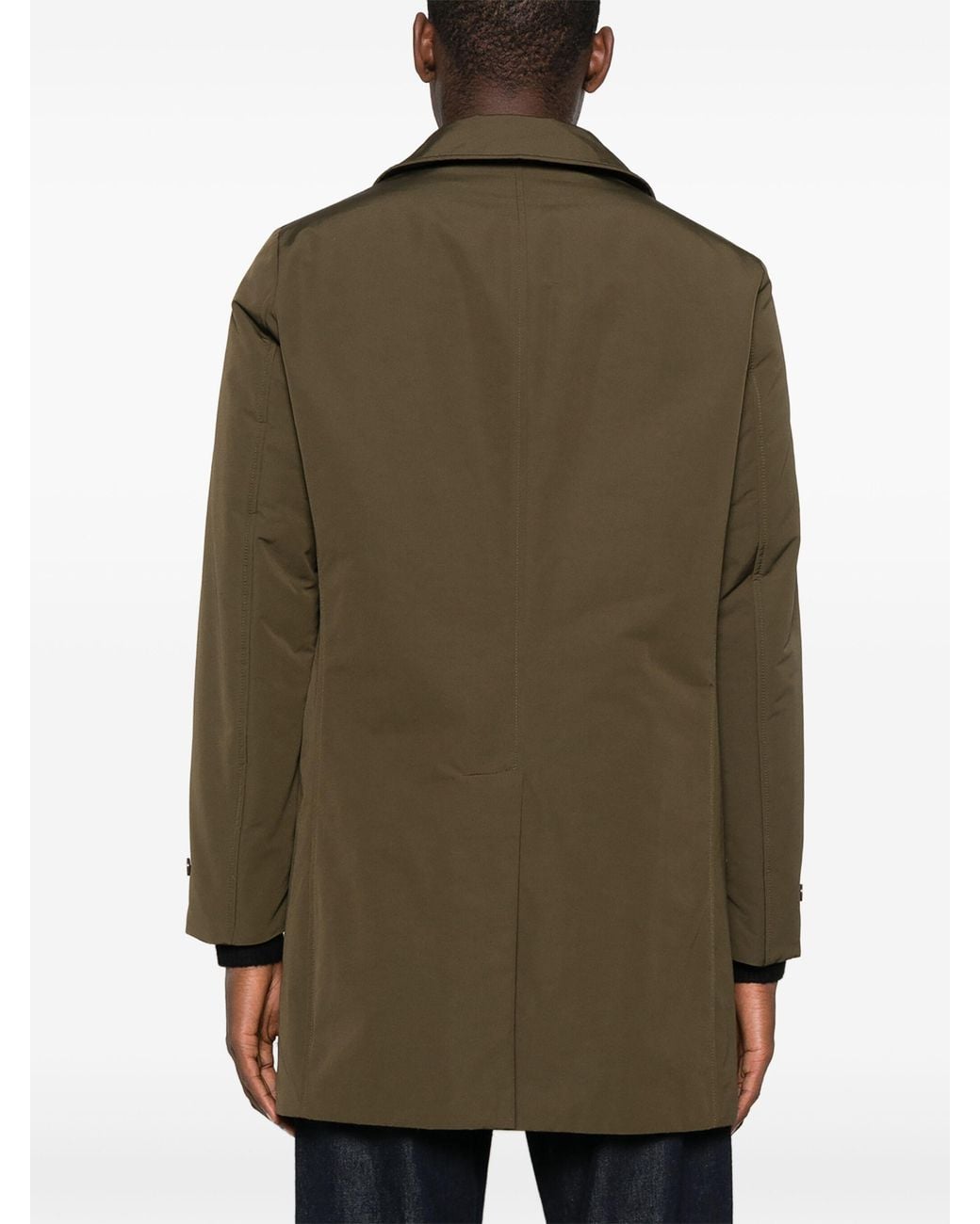 Aspesi Green Button-Up Jacket for men