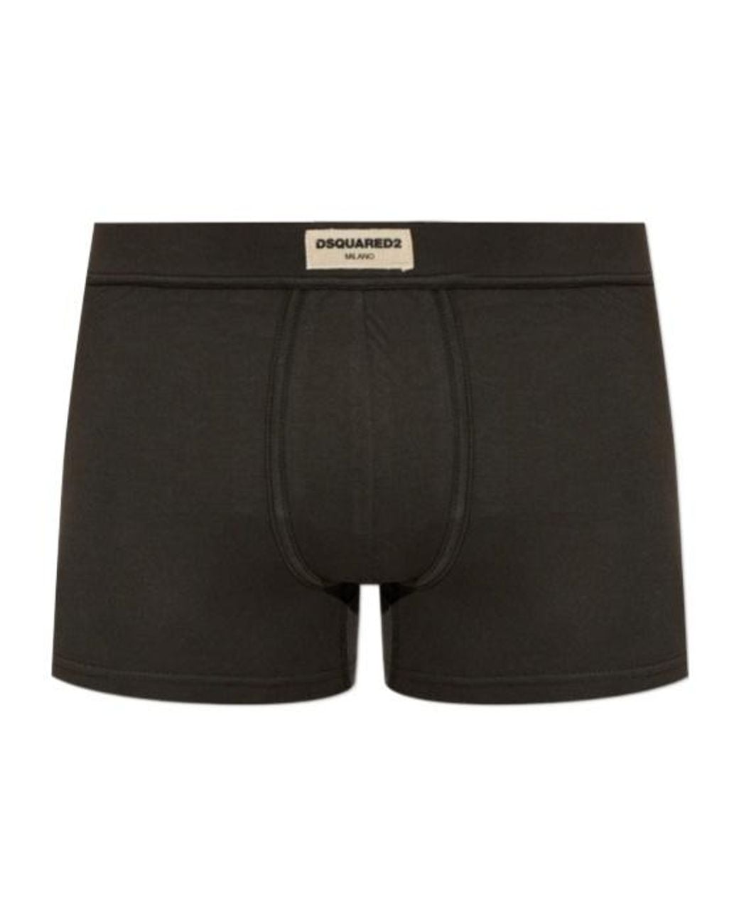 DSquared² Black Boxer Briefs for men