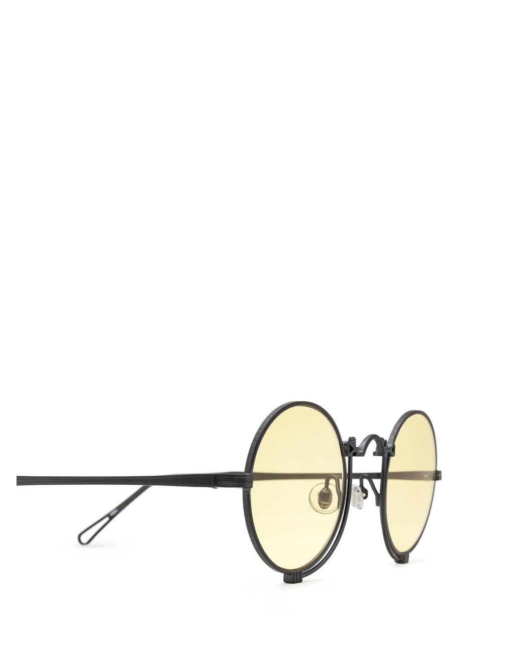 Matsuda Metallic Round-Frame Sunglasses