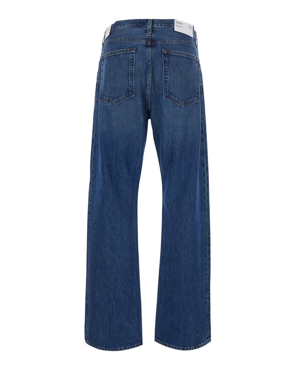 Agolde Blue Magnus Straight-Leg Jeans for men
