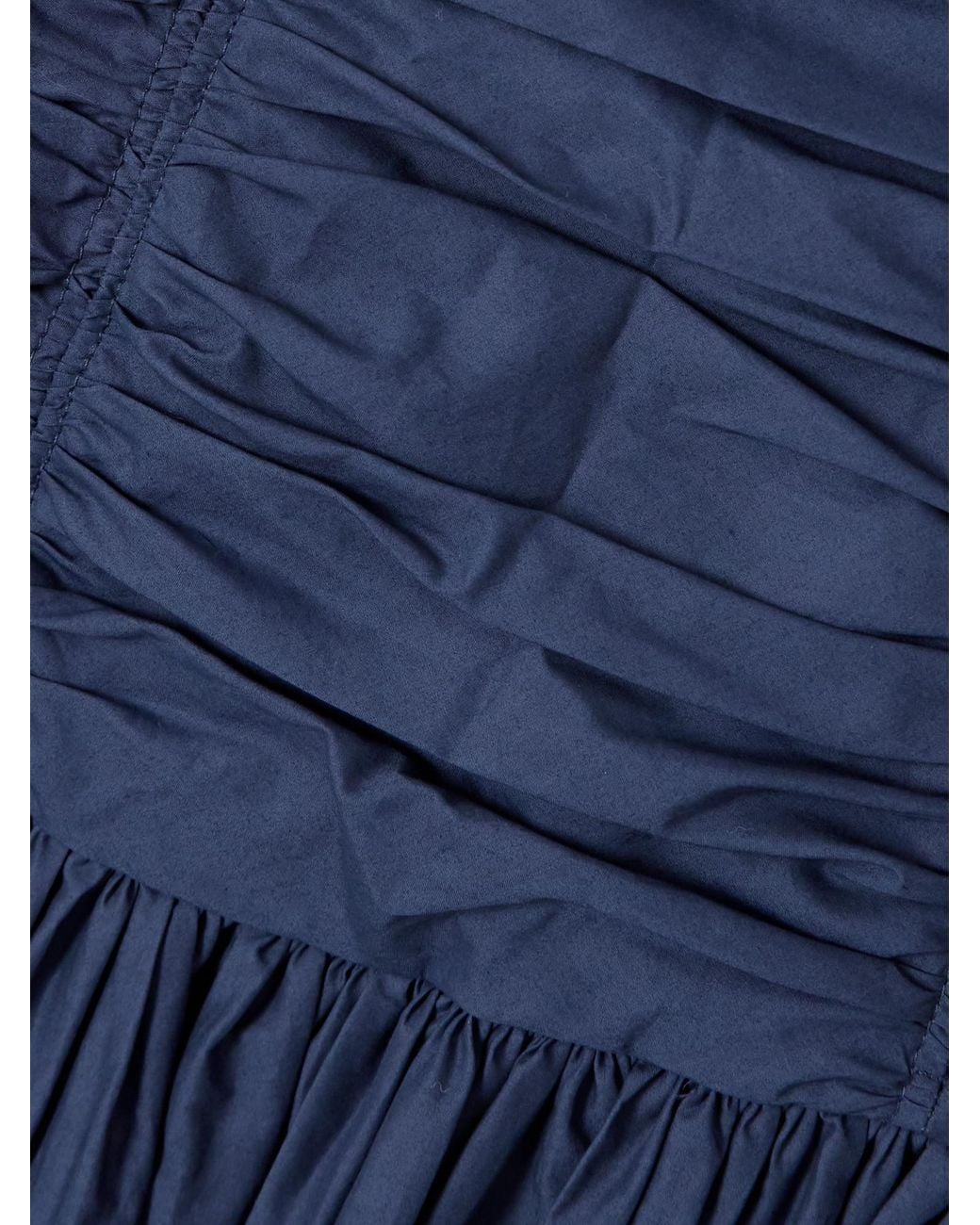 Matteau Blue Strapless Dress