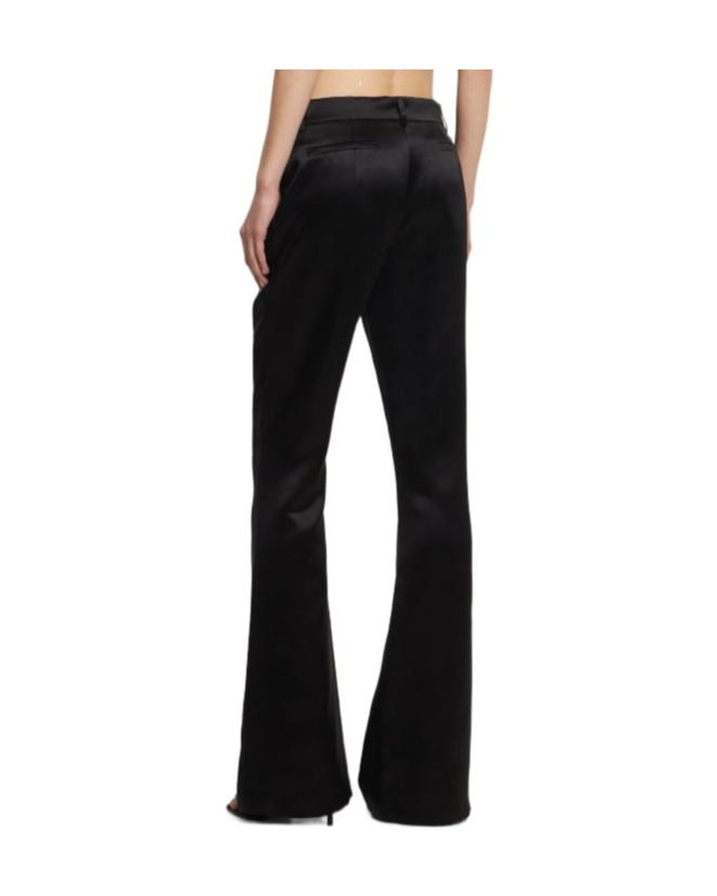 Magda Butrym Black Casual Flare Pants