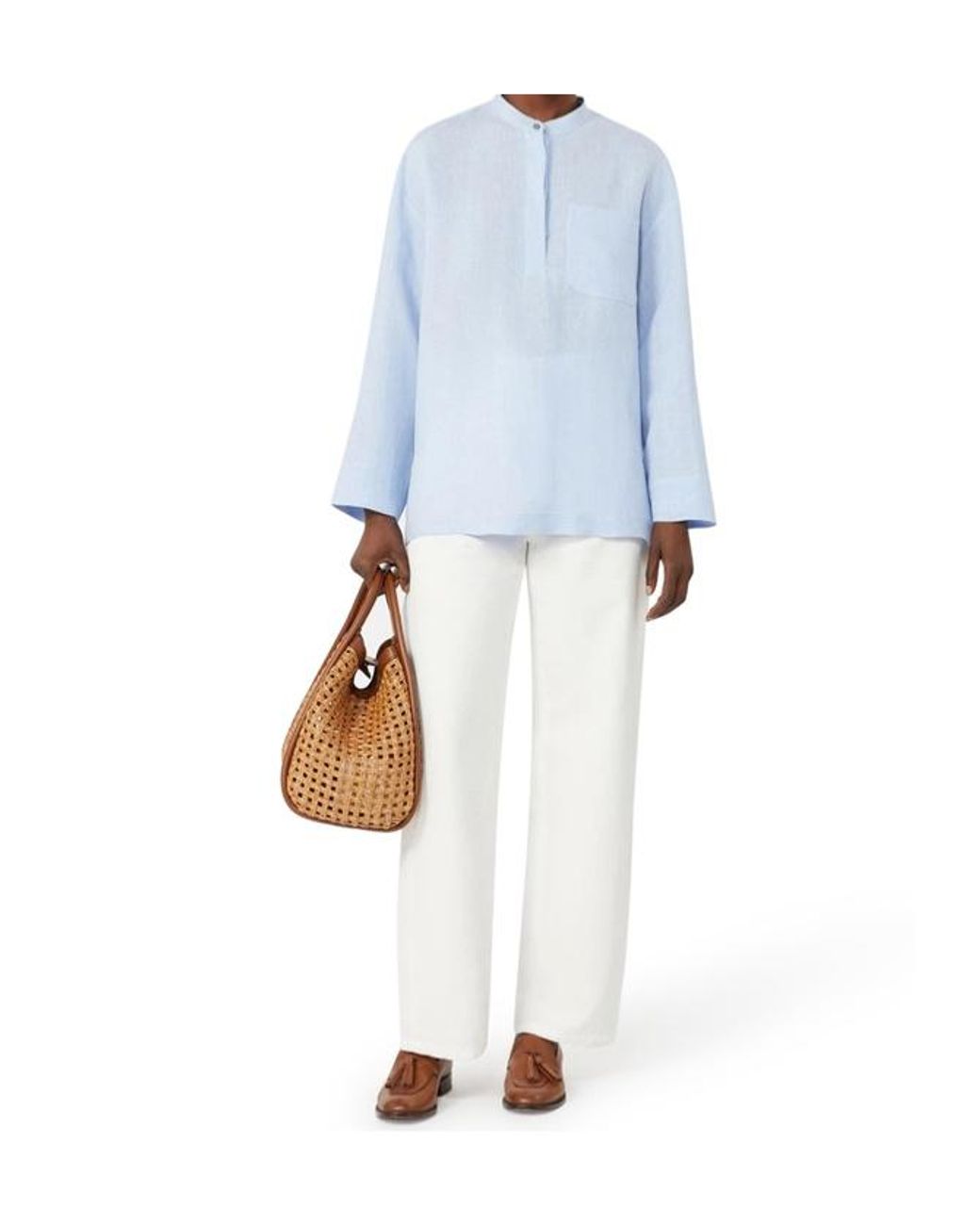 Max Mara Gray 'S Onorata Straight Leg Pants