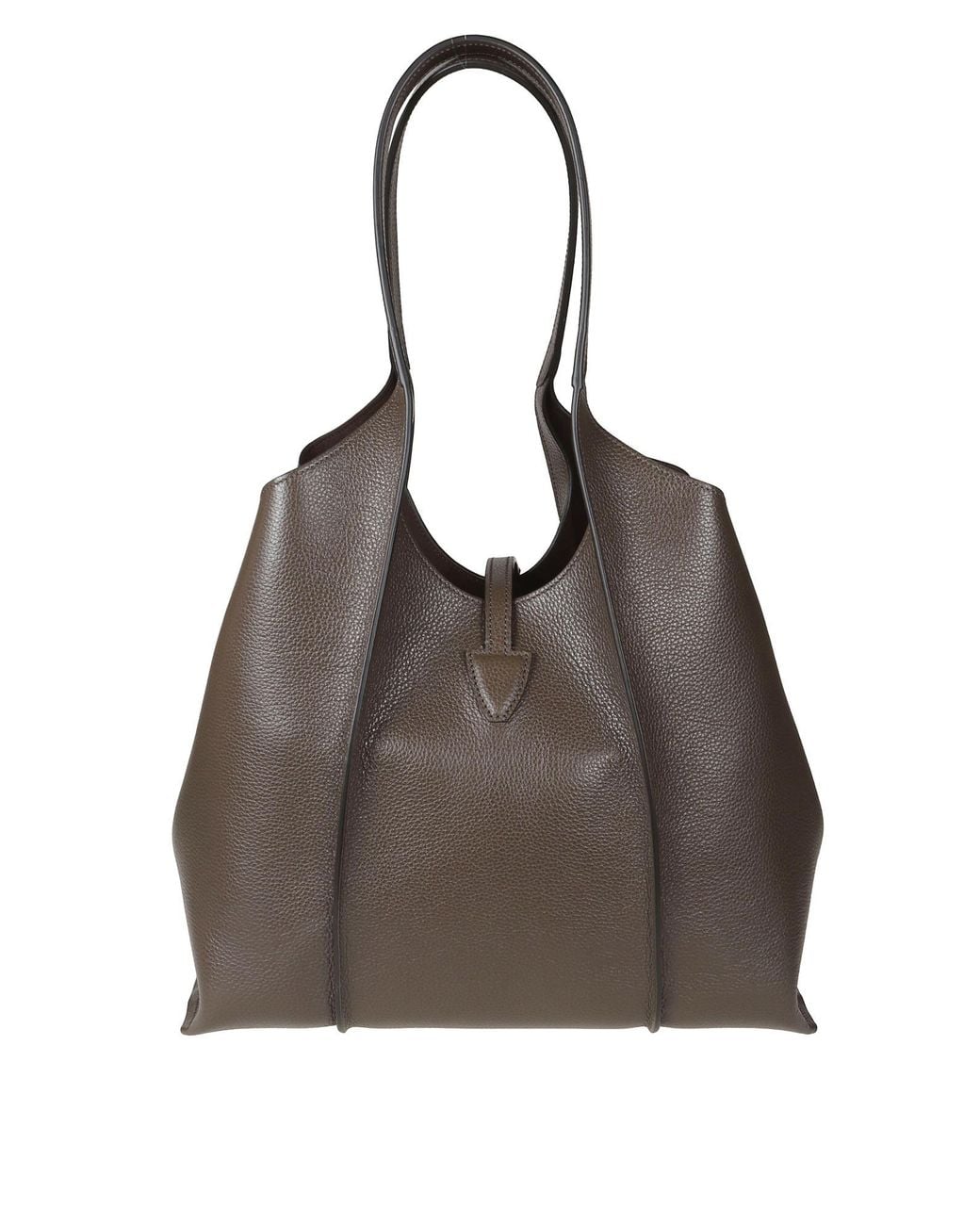 Tod's Brown T Timeless Logo-Detail Handbag