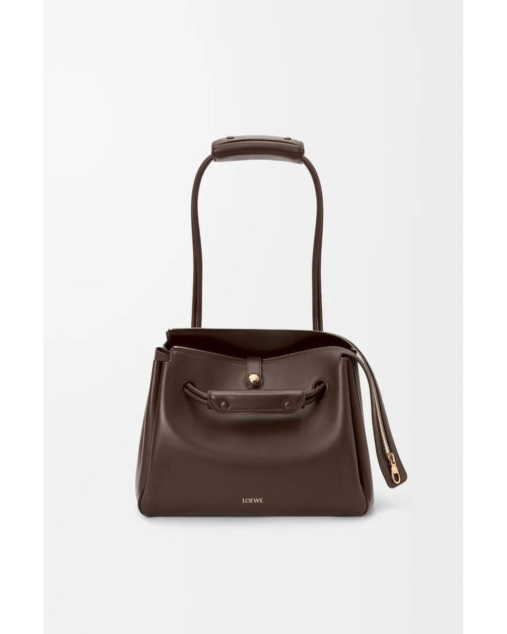 Loewe Brown Medium Madrid Shoulder Bag