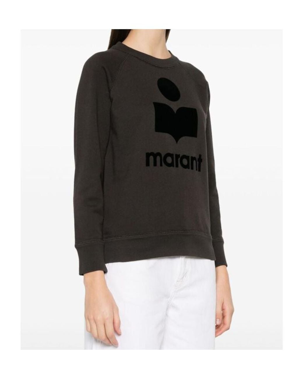 Isabel Marant Black Isabel Marant Étoile Millyny Logo Sweatshirt