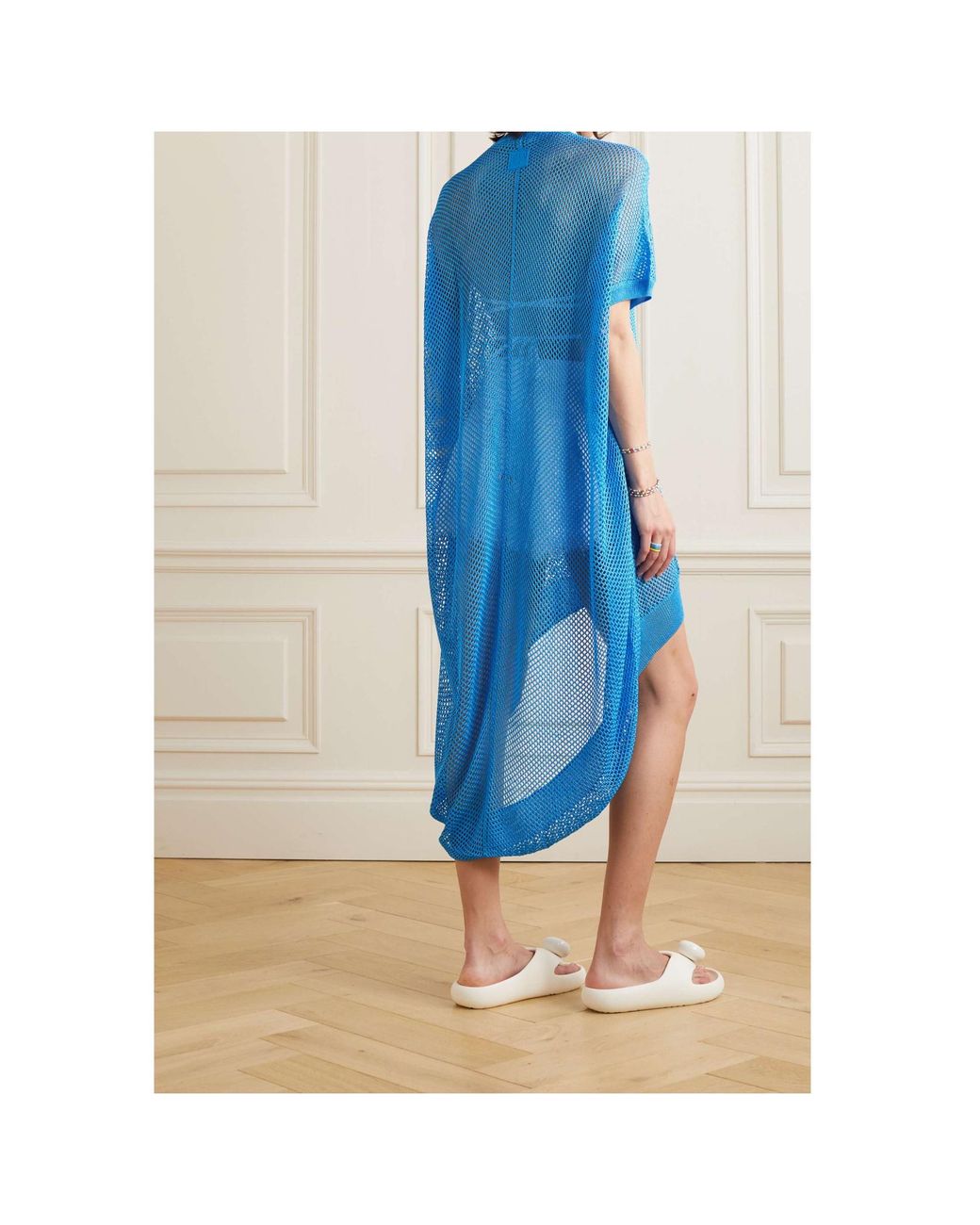 Loewe Blue Asymmetrical Dress