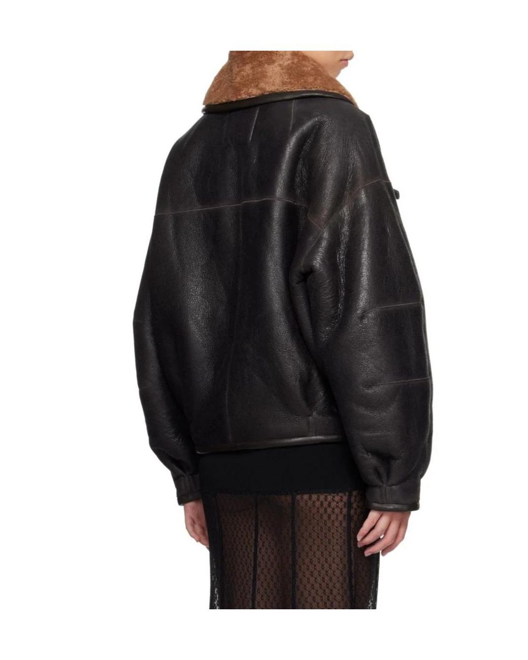 Isabel Marant Black Camber Shearling Coat