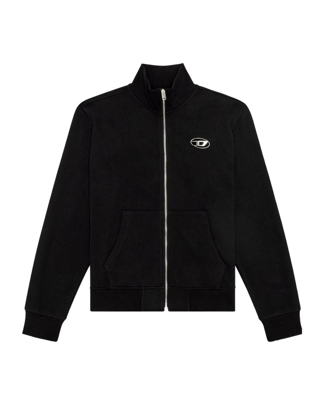 DIESEL Black S-Ginni-Zip-Od for men