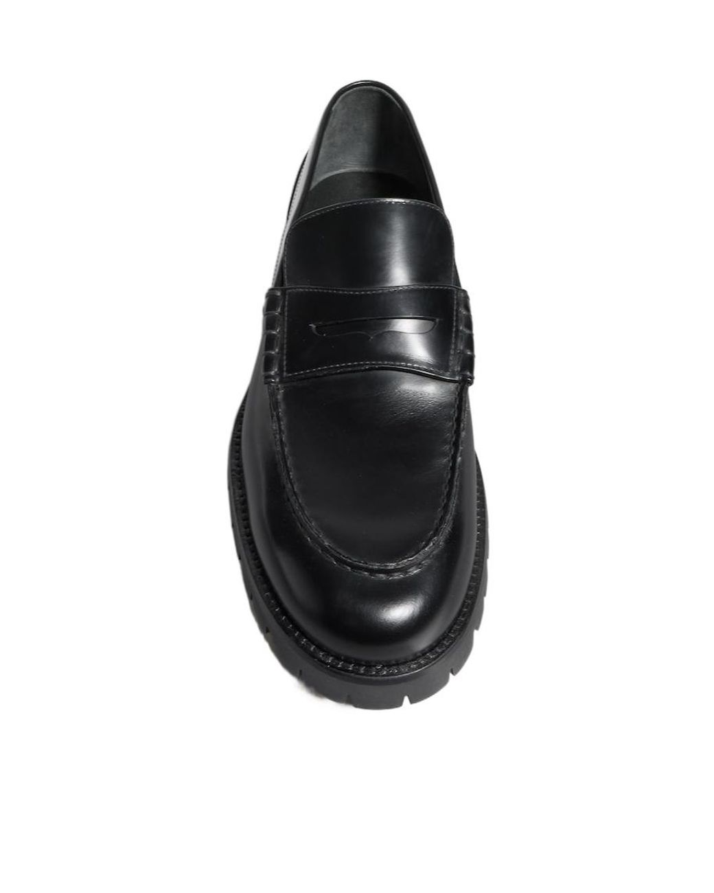 Gucci Black Loafer With Lug Sole for men