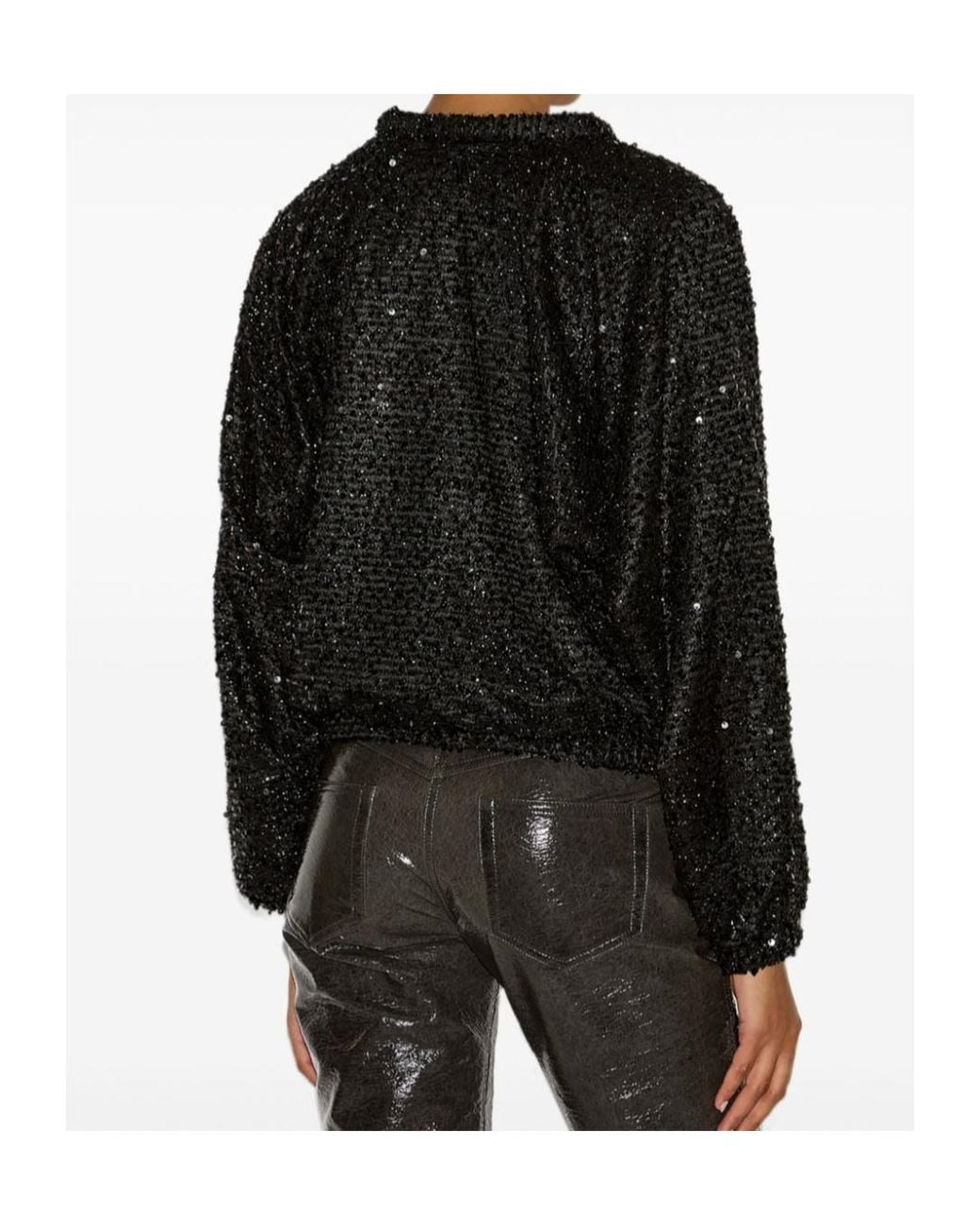 Isabel Marant Black Dabia Top