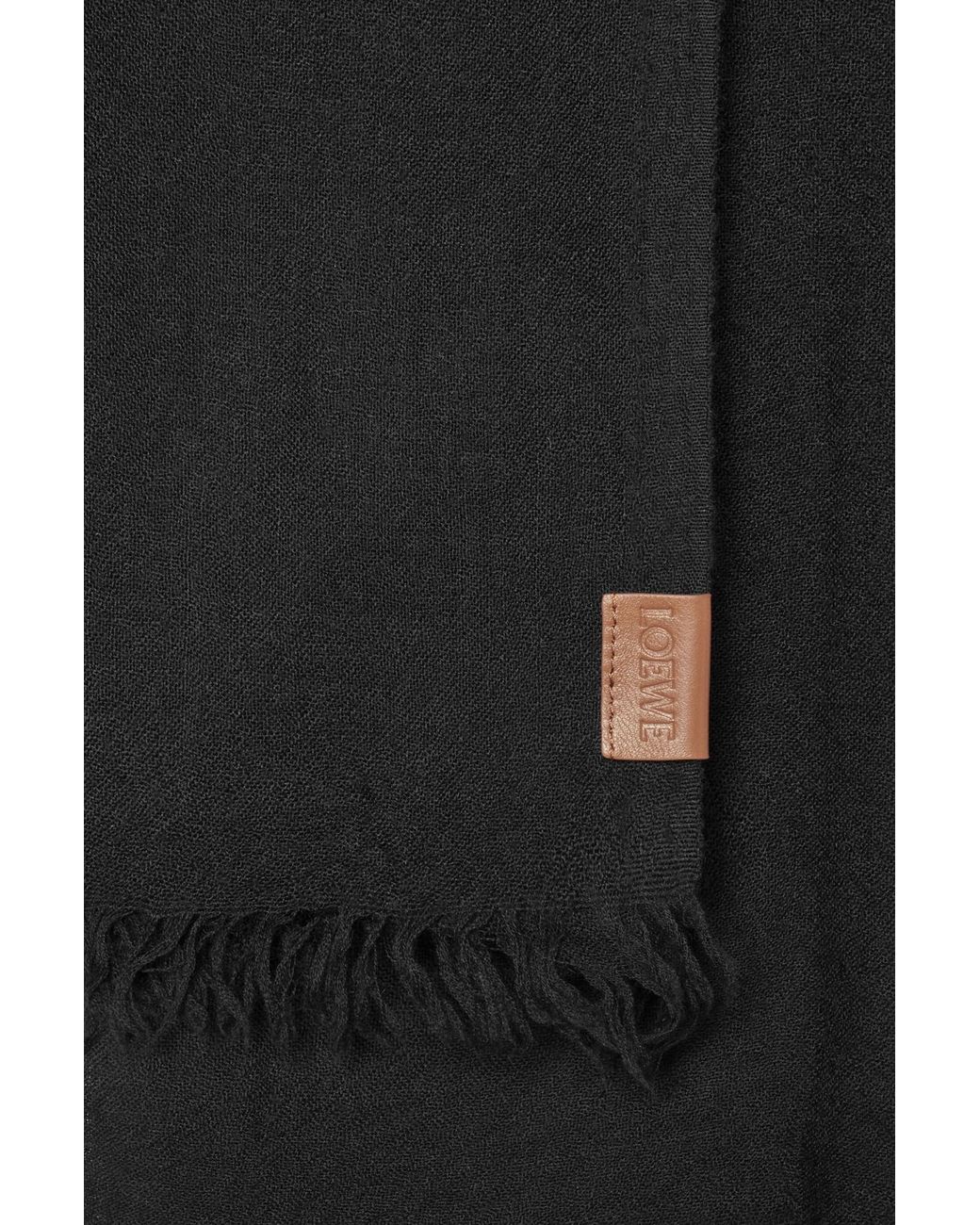 Loewe Black Scarf
