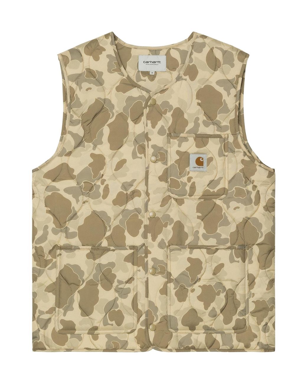 Carhartt Natural Skyton Button-Up Gilet for men