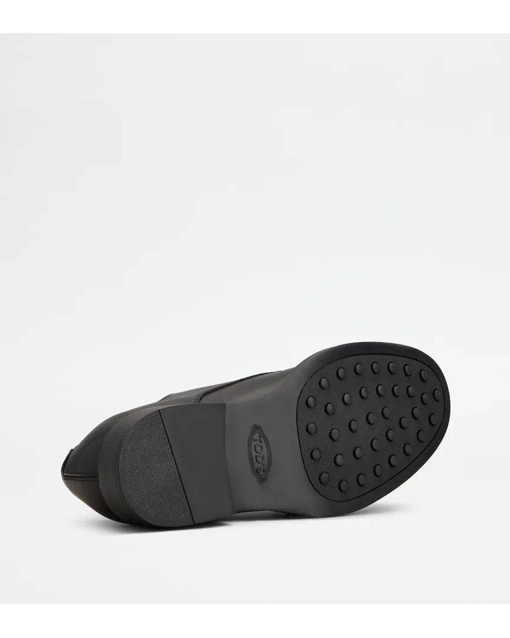 Tod's Black Double-Strap Monk Shoes for men