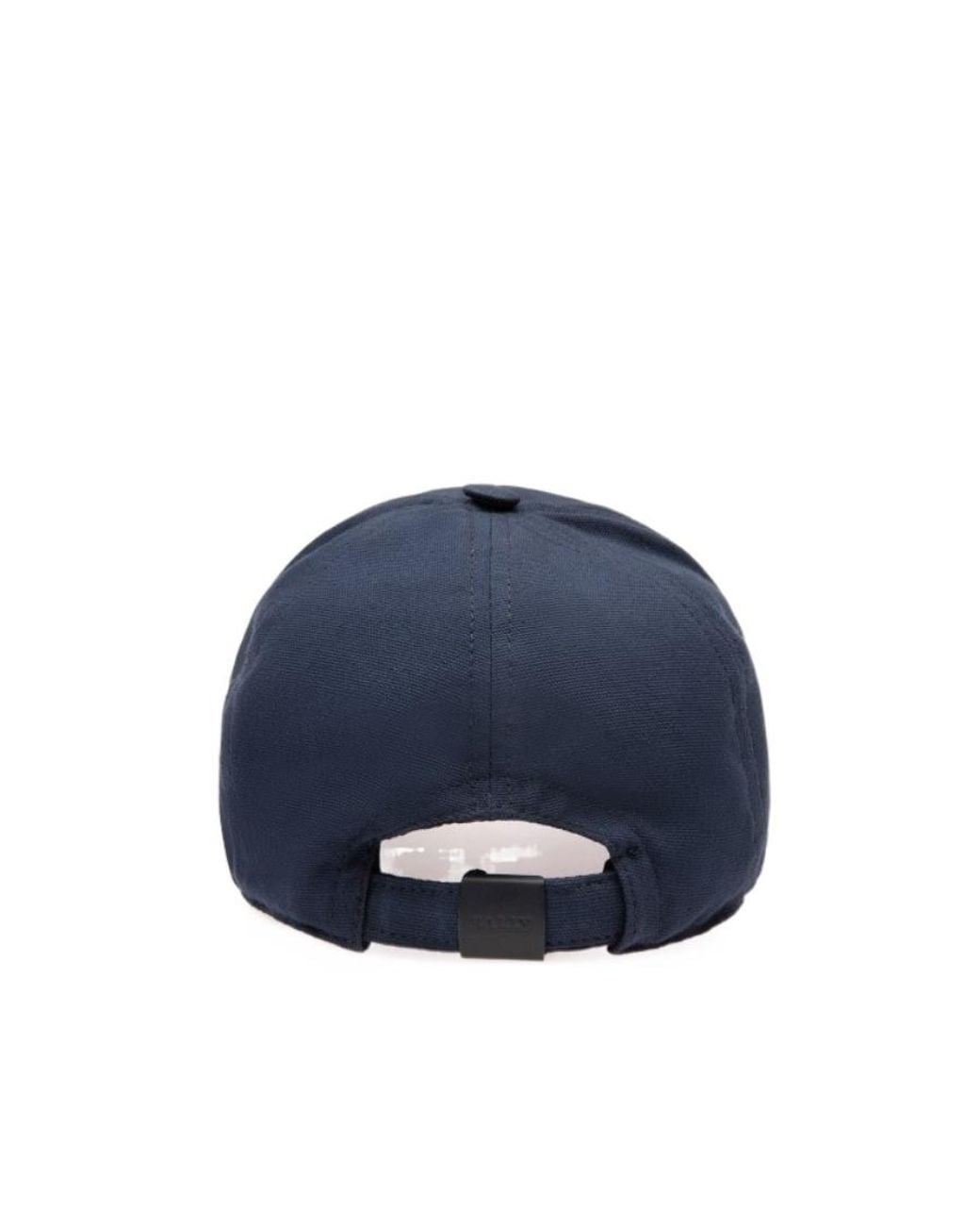 Bally Blue Embroidered-Logo Baseball Cap for men