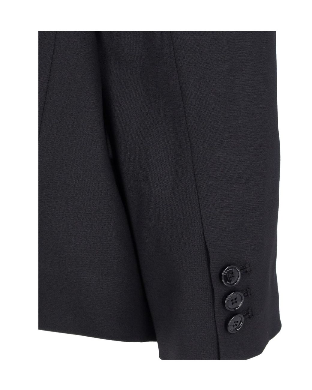 Isabel Marant Black Double-Breasted Tailored Blazer