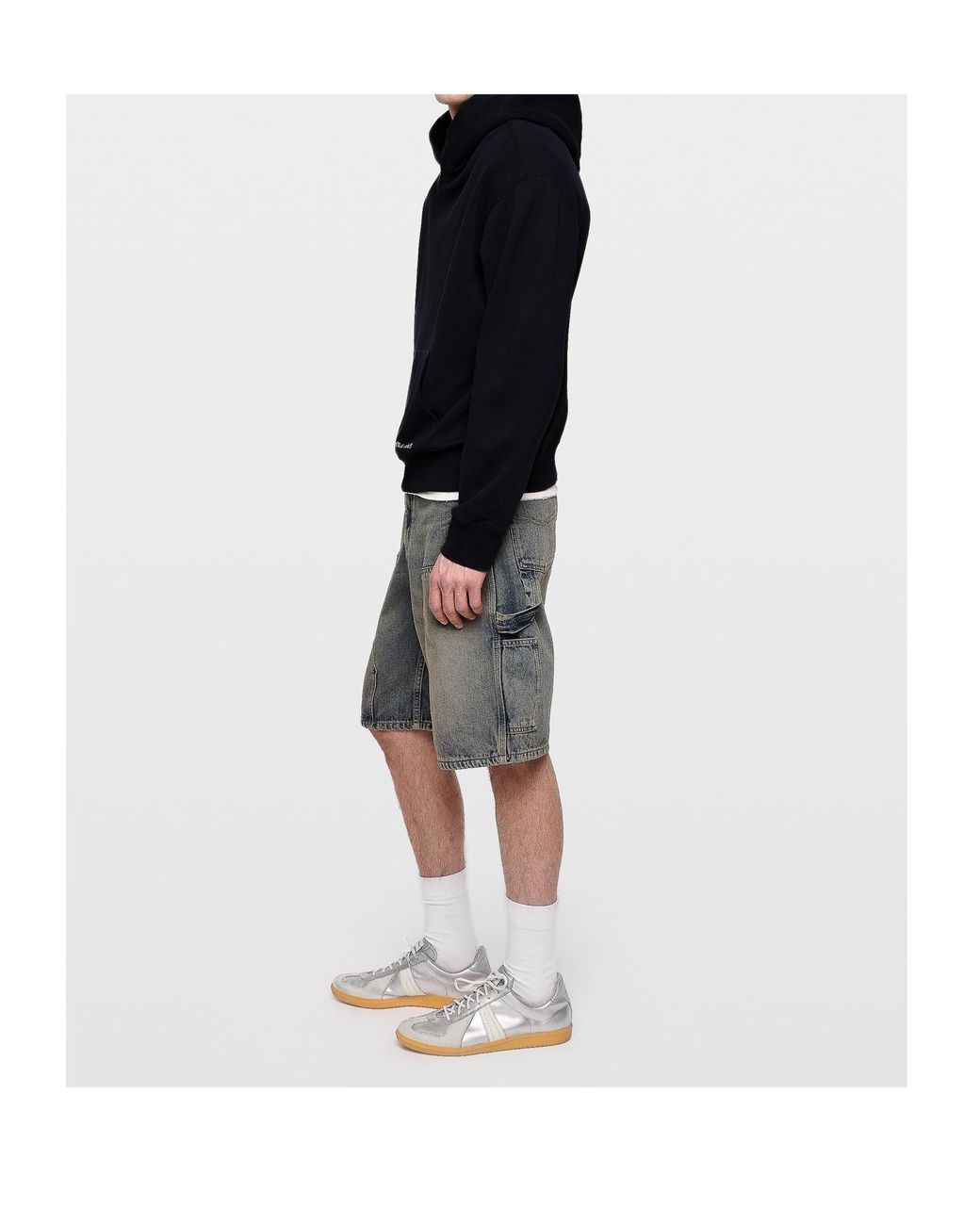Zadig & Voltaire Blue Sacha Embroidered Hoodie for men
