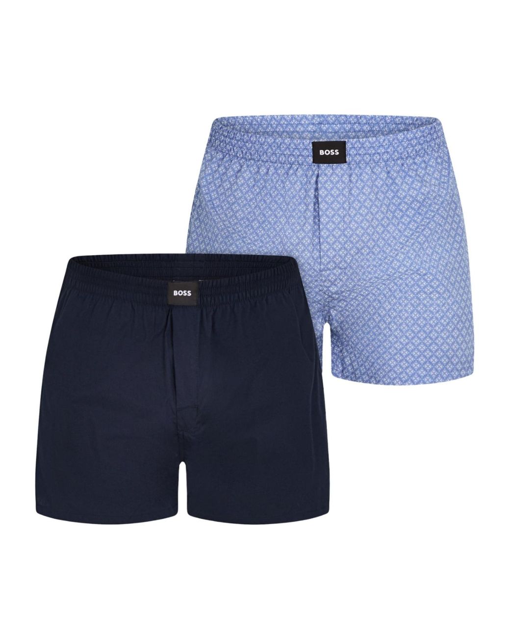 Boss Blue Peachcolored Boxer Briefs for men