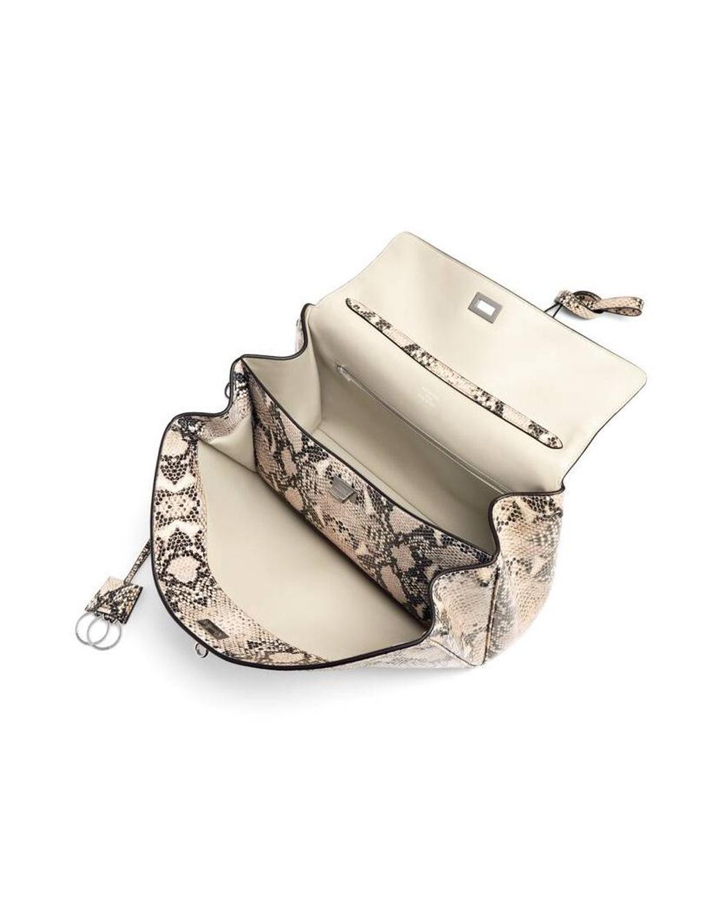 Balenciaga White Rodeo Medium Handbag