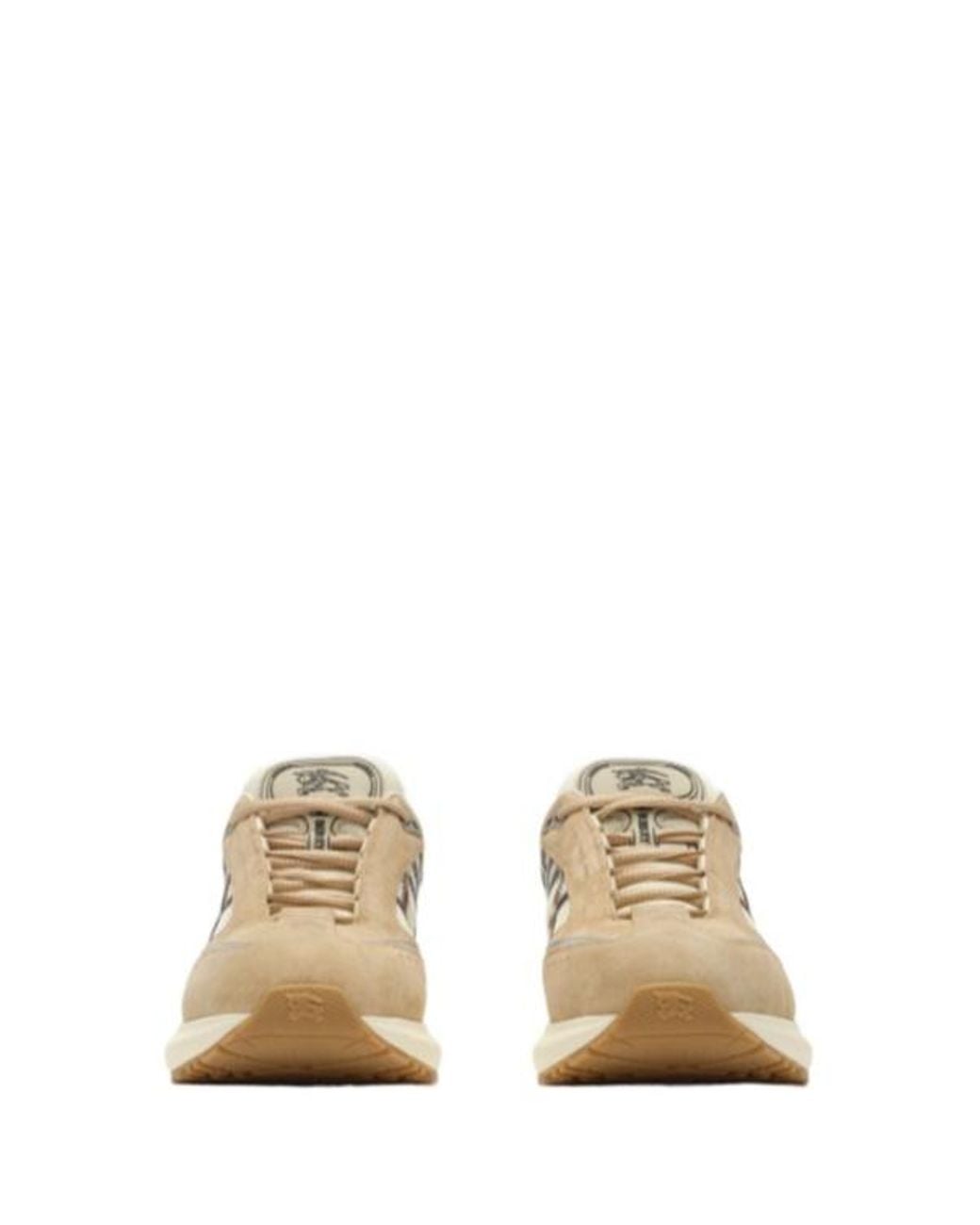 Burberry Natural Eclipse Lace-Up Sneakers