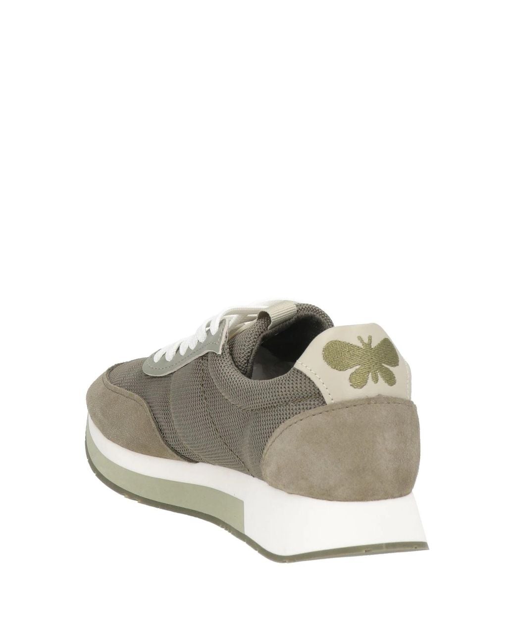 Weekend by Maxmara Gray Minimalist Low-Top Sneakers