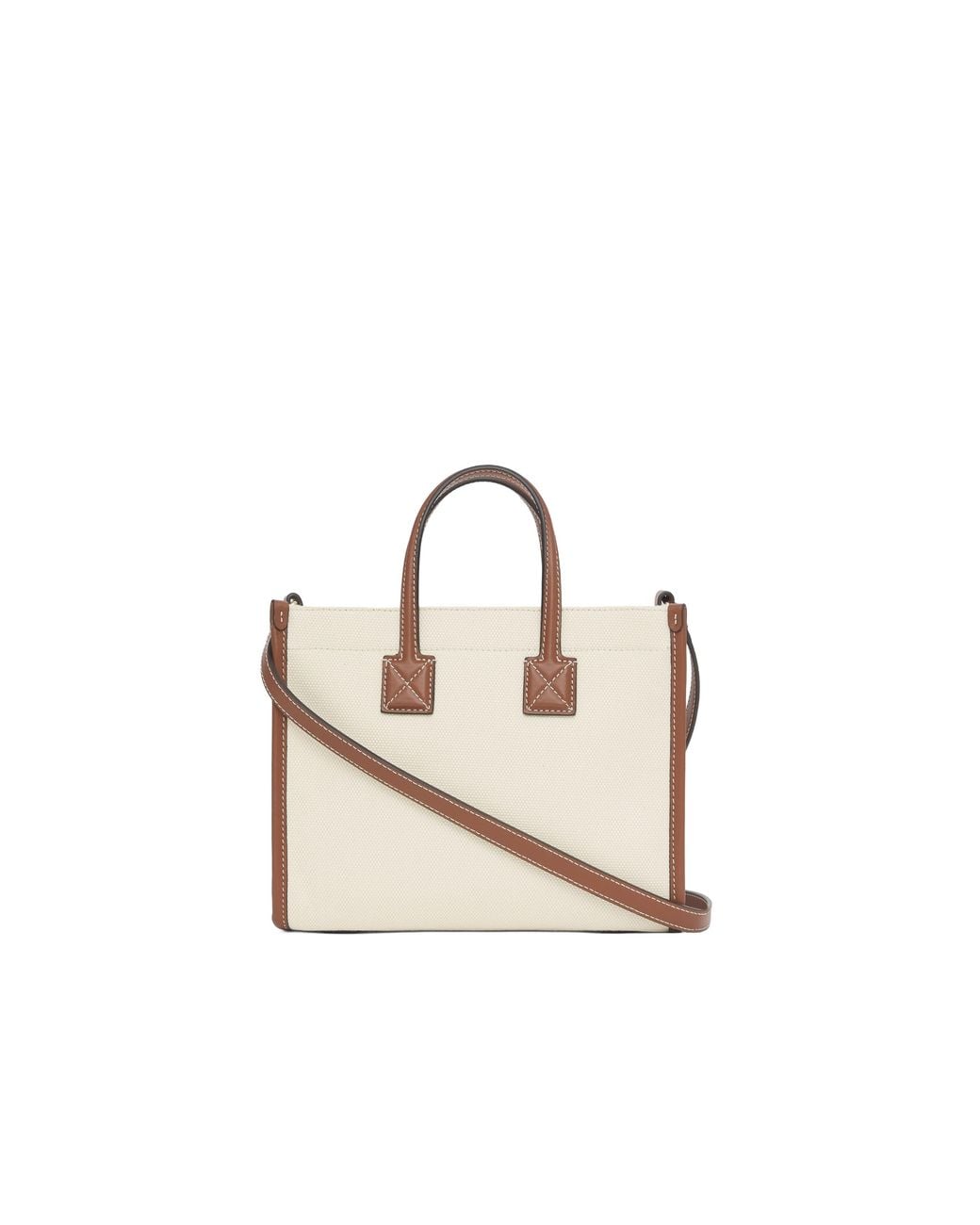 Burberry Natural Logo Printed Mini Freya Tote Bag
