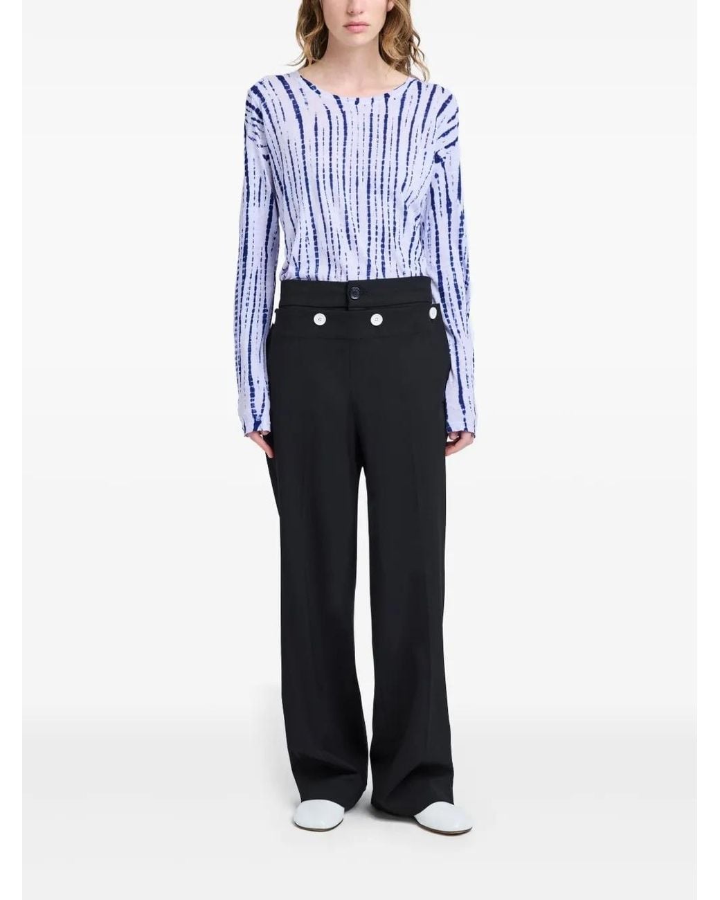 Proenza Schouler Blue Mia T-Shirt
