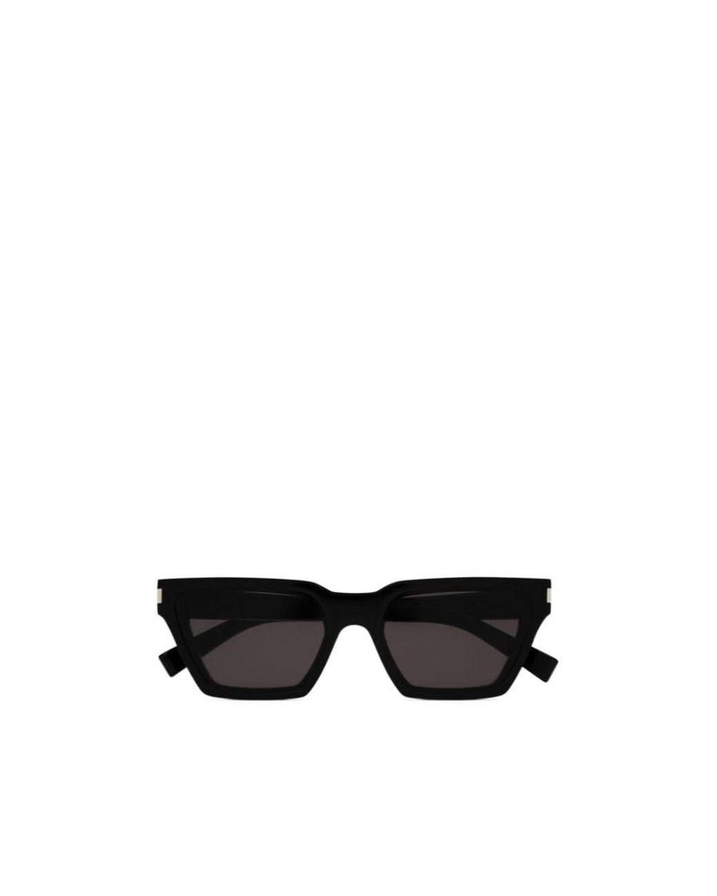 Saint Laurent Black Eyewear Cat-Eye Frame Sunglasses