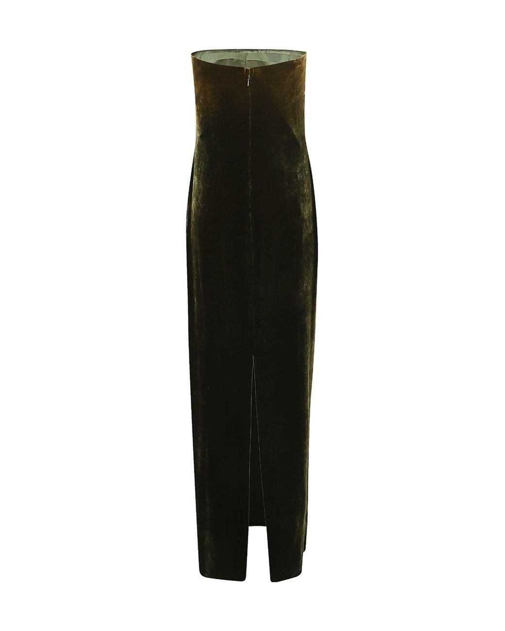 Ralph Lauren Black Farley Strapless Maxi Dress