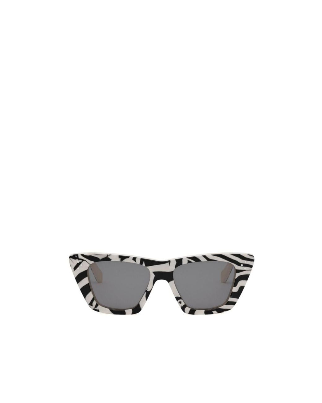 Céline White Logo Sunglasses for men