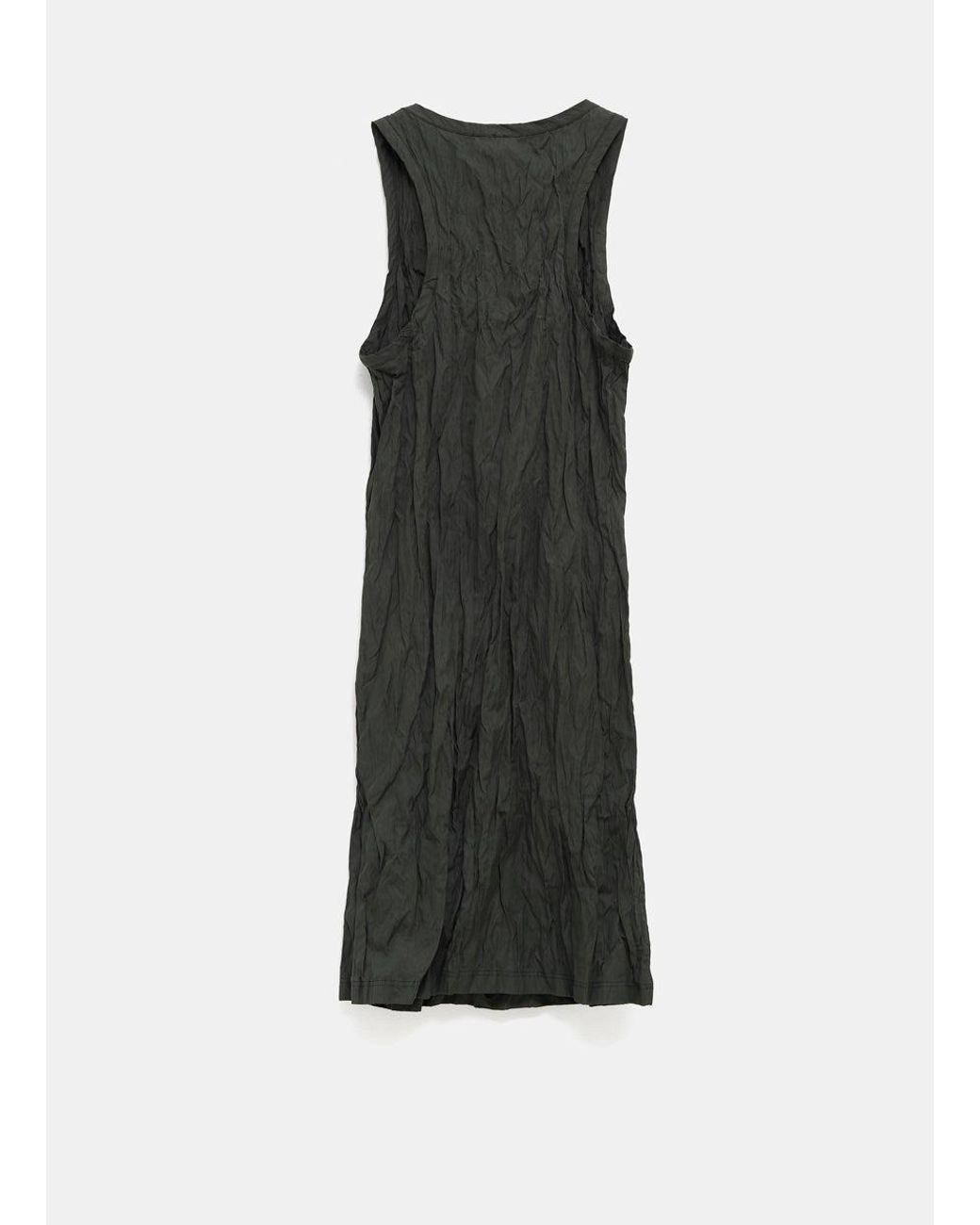 Totême Black Textured Sleeveless Dress
