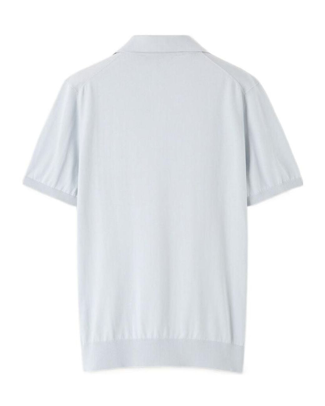 Loro Piana White Polo Shirt for men