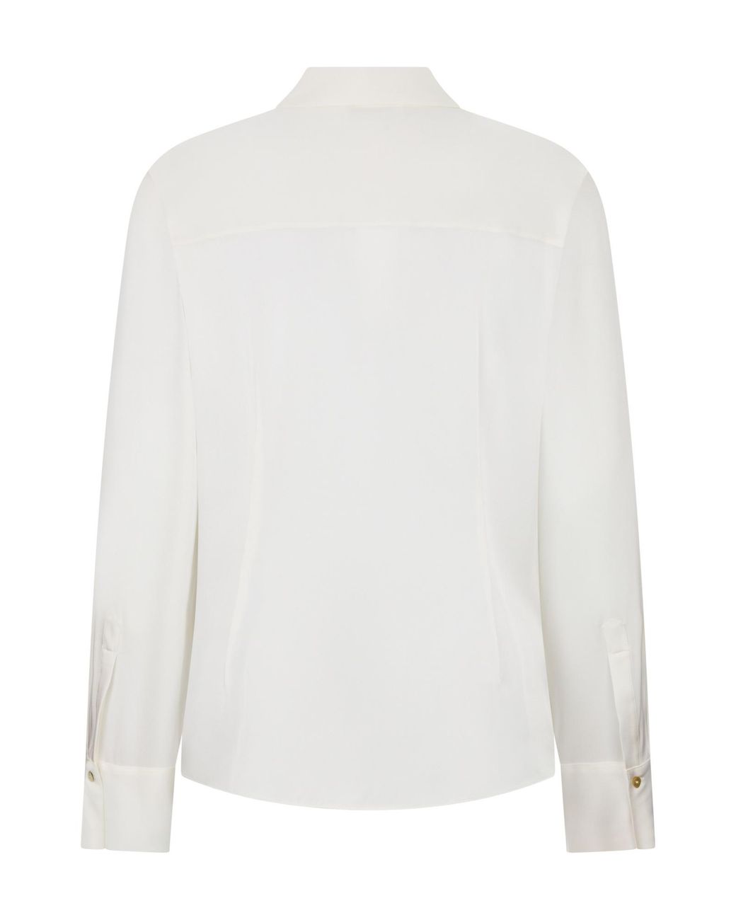 Vince White Silk Shirt