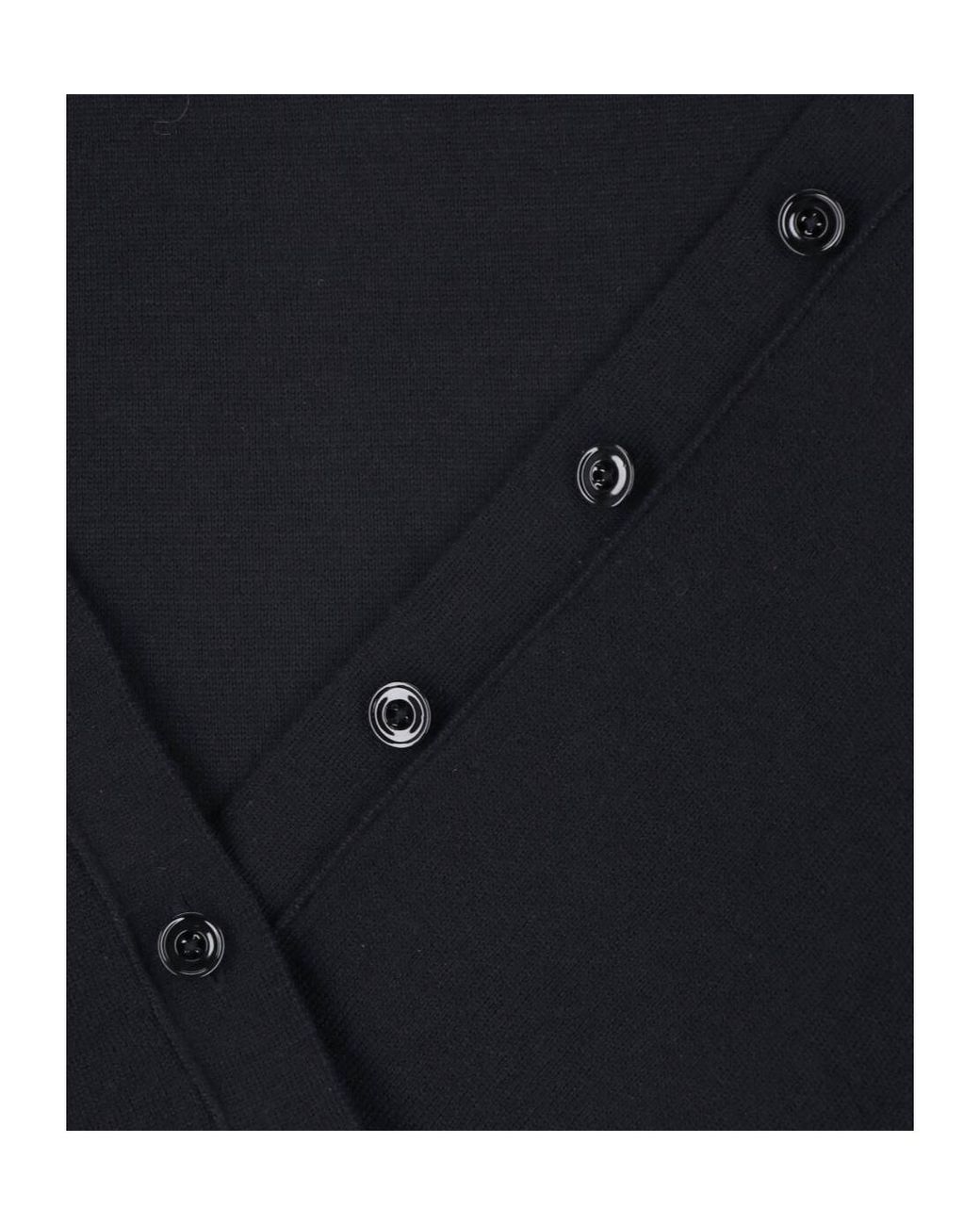 Lemaire Blue Asymmetric Wrap Skirt