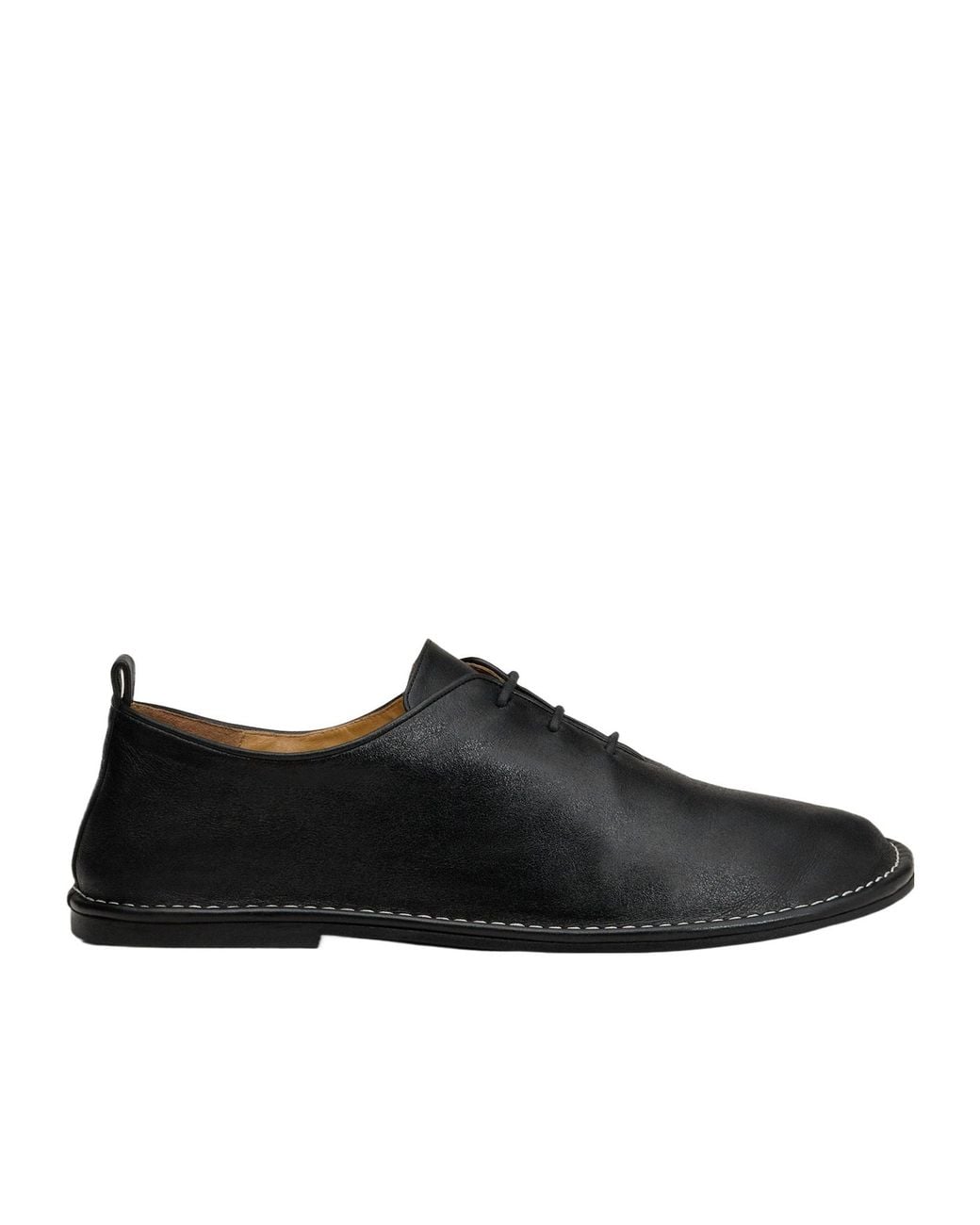 AMI Black Midi One Cut Shoes