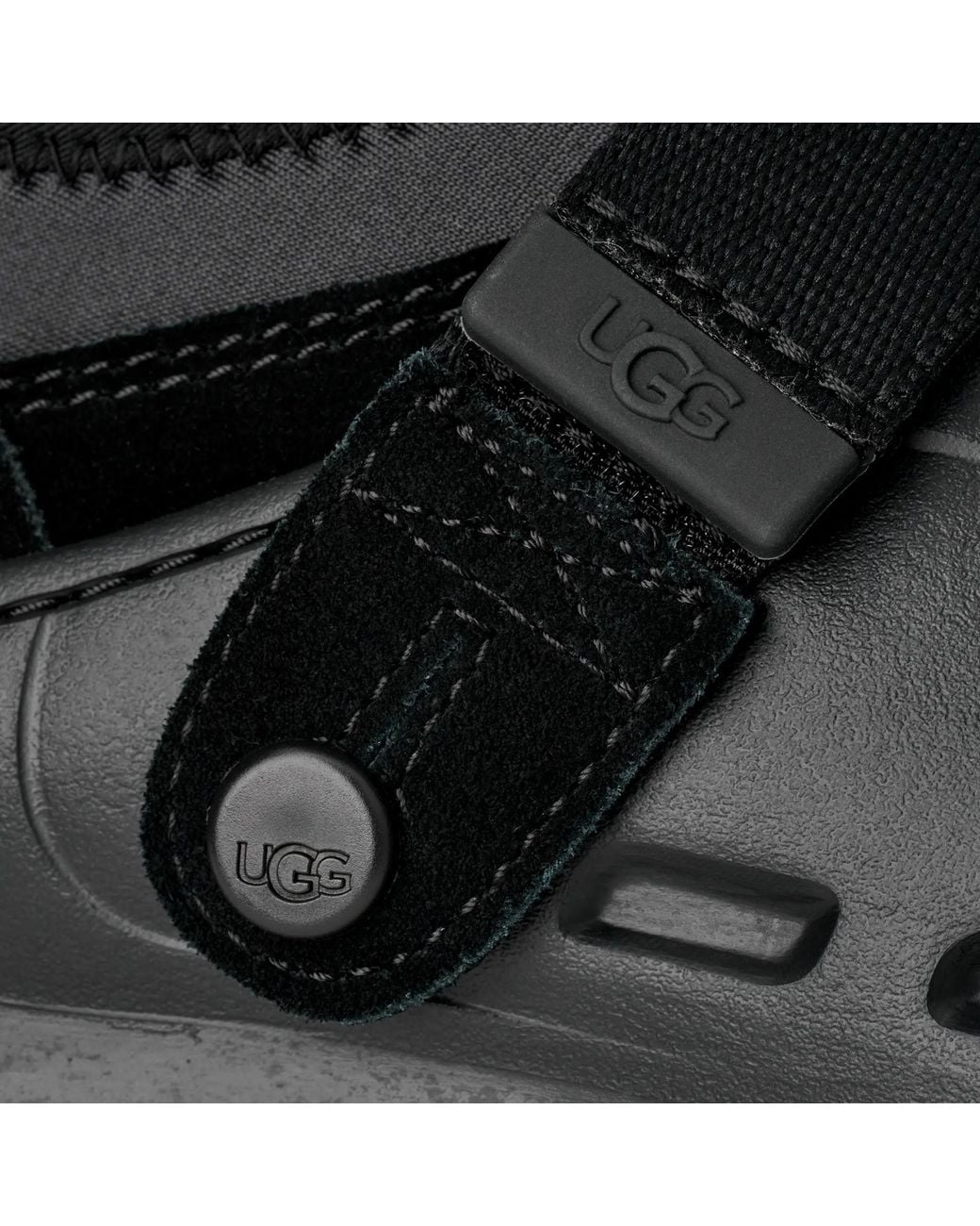 Ugg Black Peakmod Strap Platform Boots for men