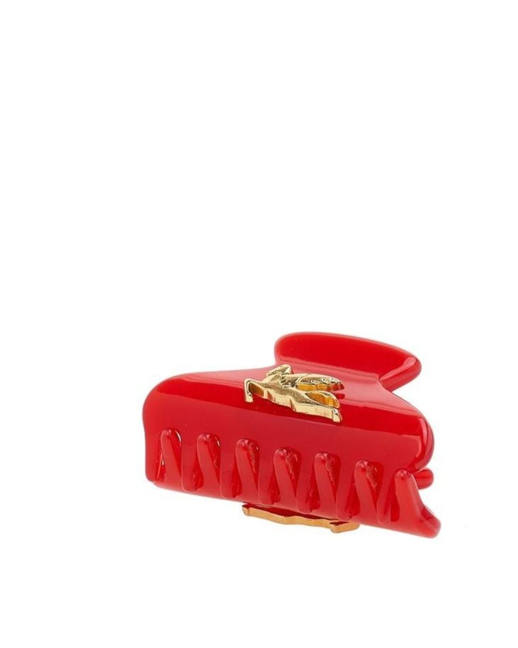 Etro Red Profumi Hair Clips