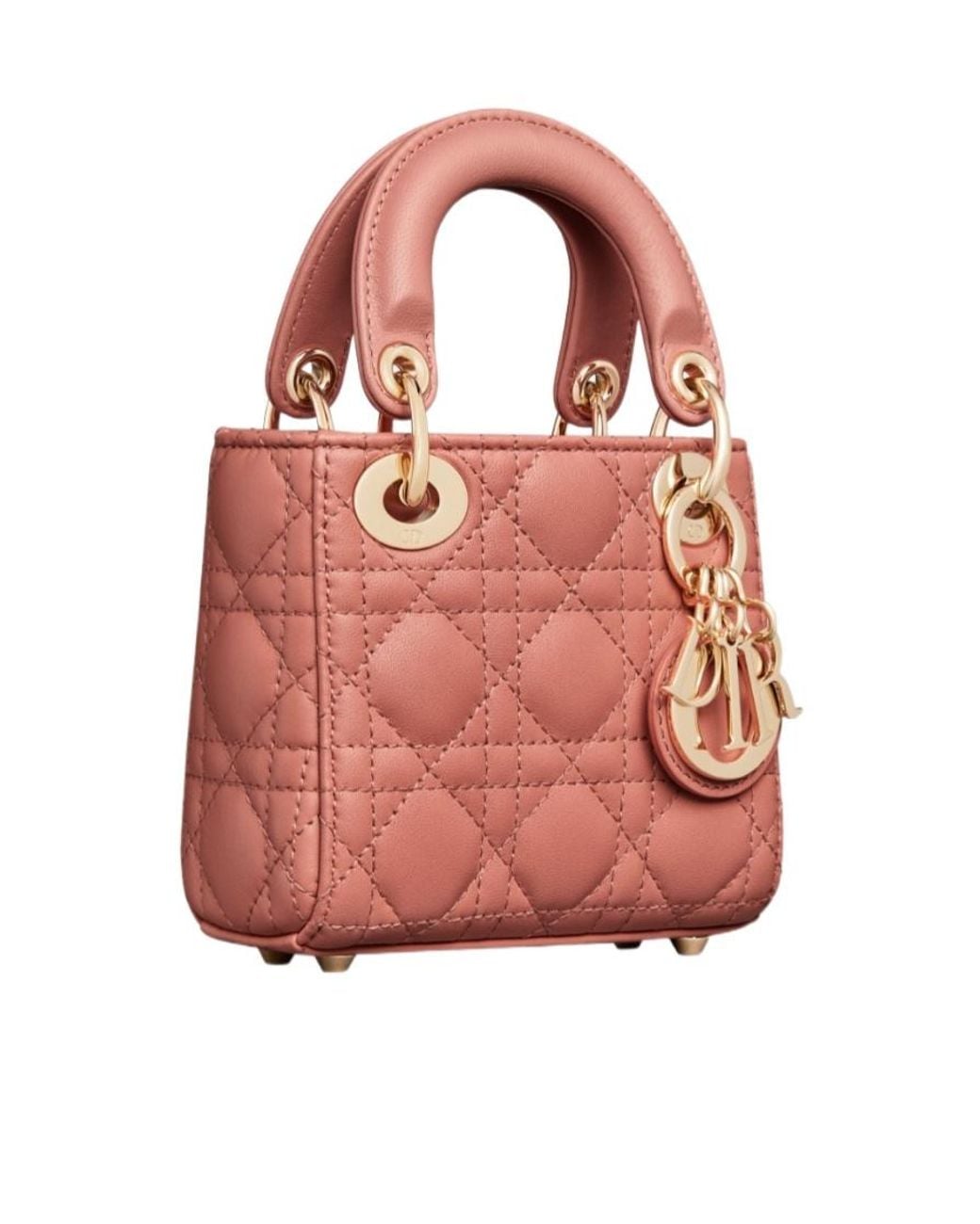 Dior Pink Micro Lady Bag