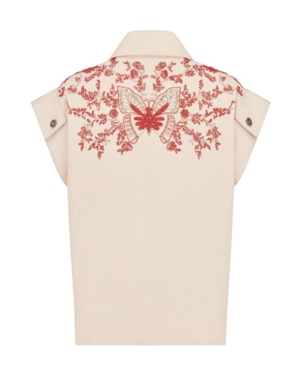 Dior Natural Embroidered Jacket