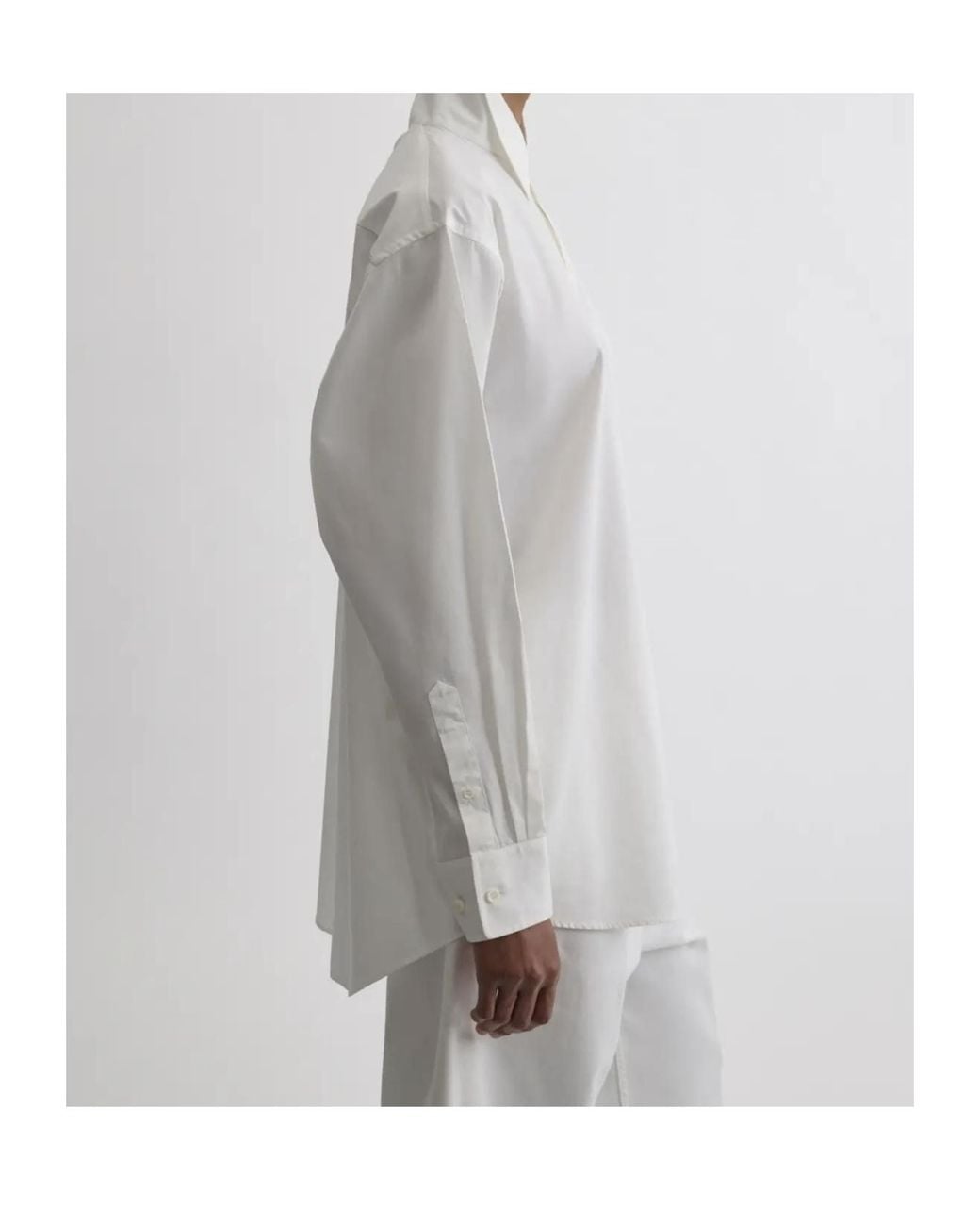 Phoebe Philo Gray Long Sleeve Shirt